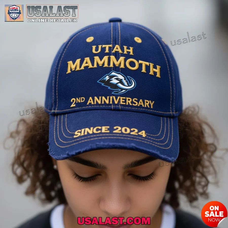 Utah Mammoth 2nd Anniversary 2024-2026 Classic Cap