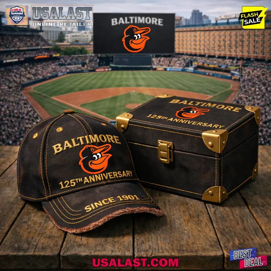 Baltimore Orioles 125th Anniversary 1901-2026 Classic Cap