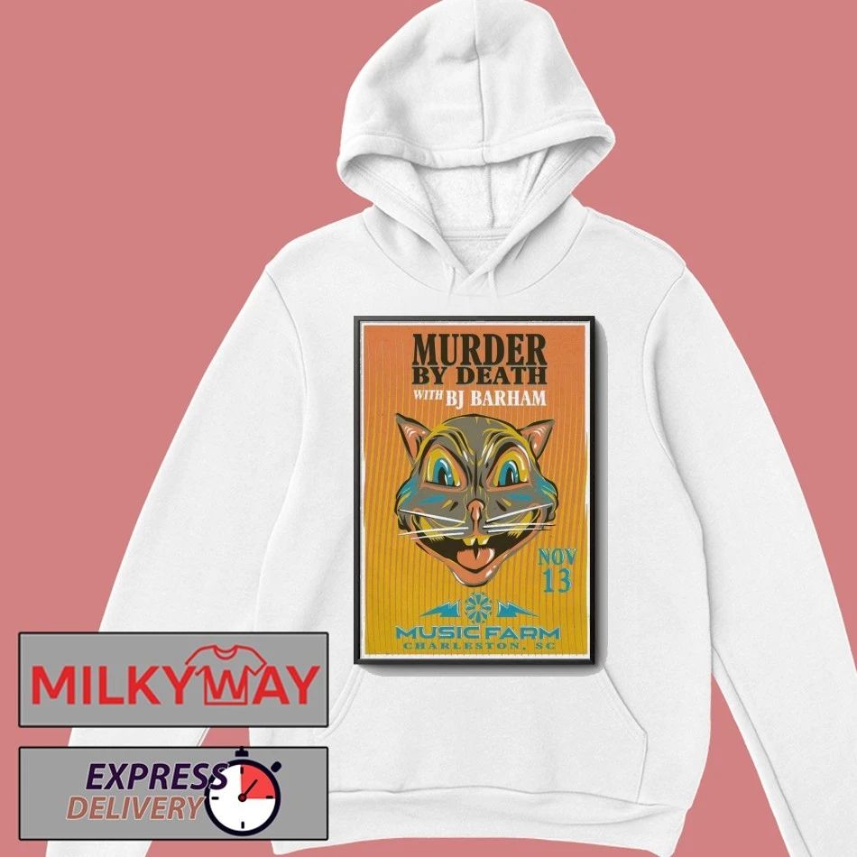 Murder By Death Nov 13 2025 Music Farm In Charleston SC Poster shirt