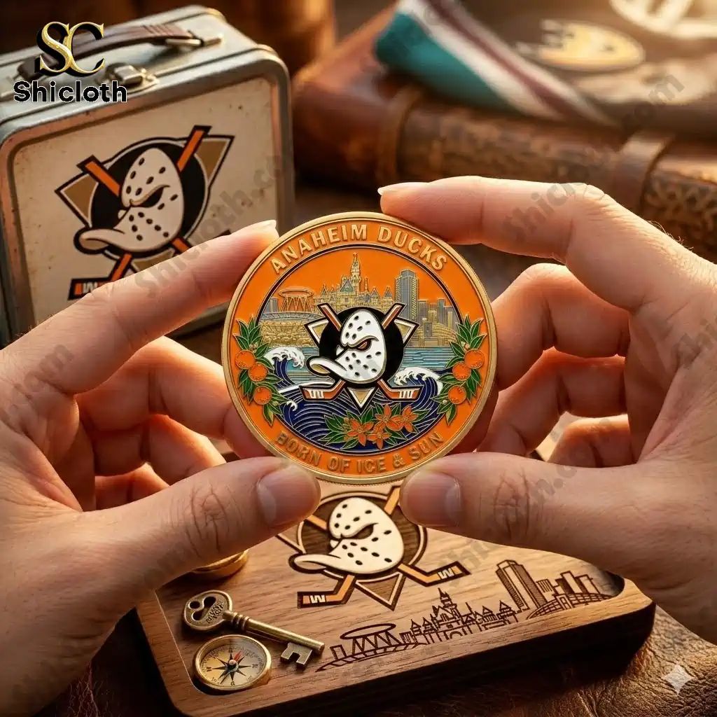 Anaheim Ducks 33rd Anniversary Commemorative Coin