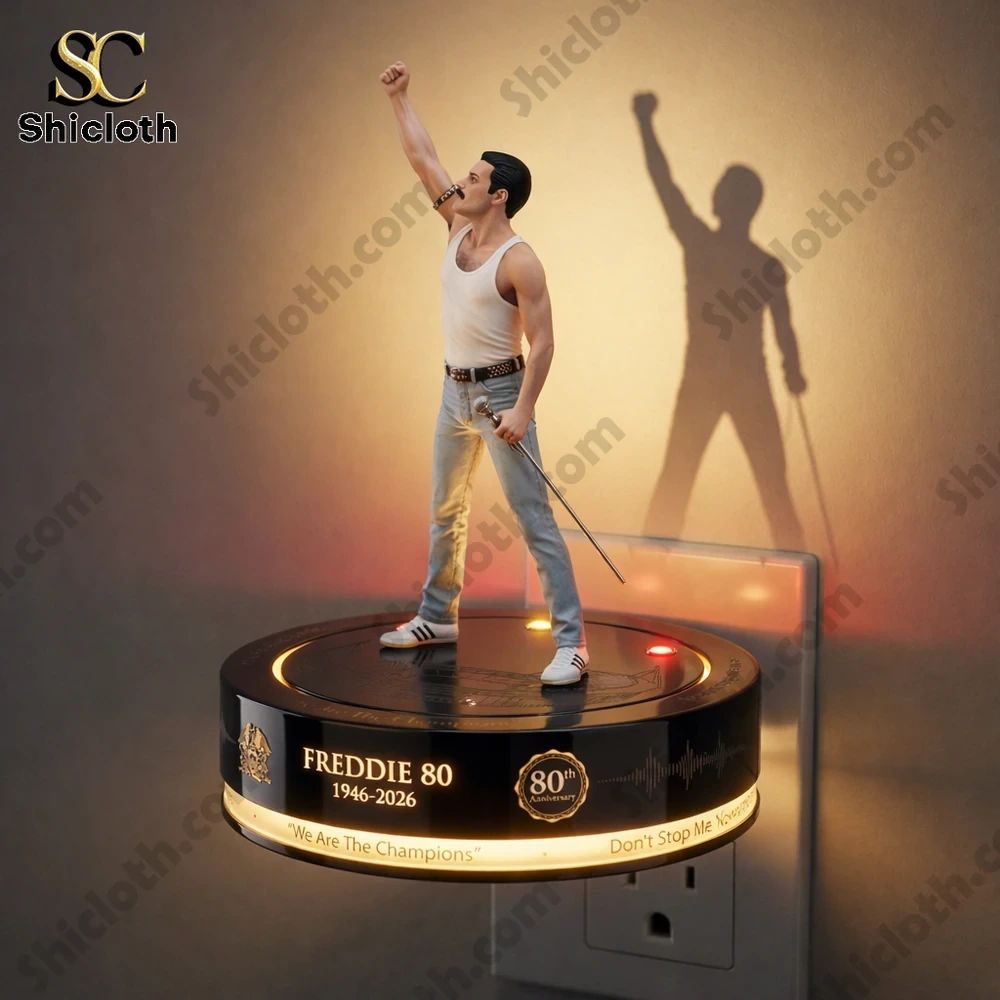Freddie Mercury 80th Anniversary Collector Edition Night Light
