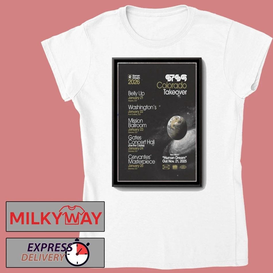 STS9 The Human Dream Tour 2026 Poster shirt
