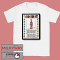 Wednesday Show October & November 2025 Poster shirt