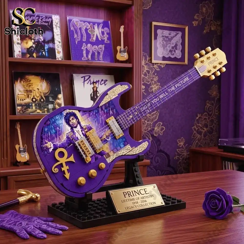The Prince Lifetime of Artistry Legacy Limited Edition Guitar Brick Set