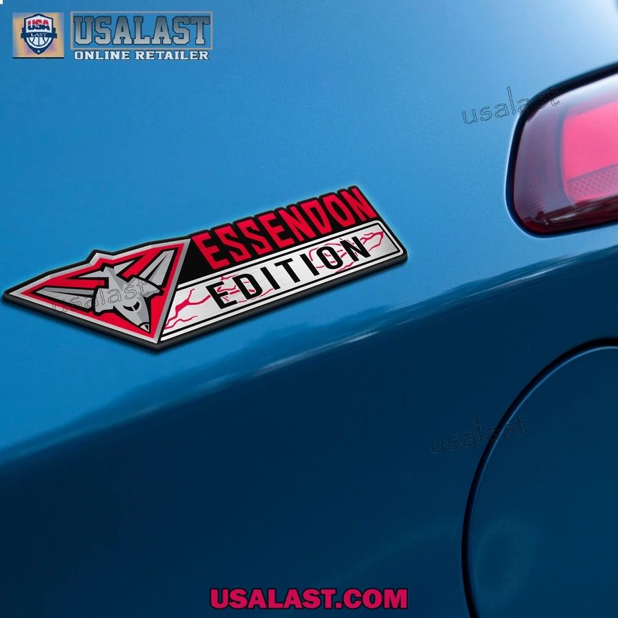 Essendon Bombers Edition Custom 3D Car Badge Sticker