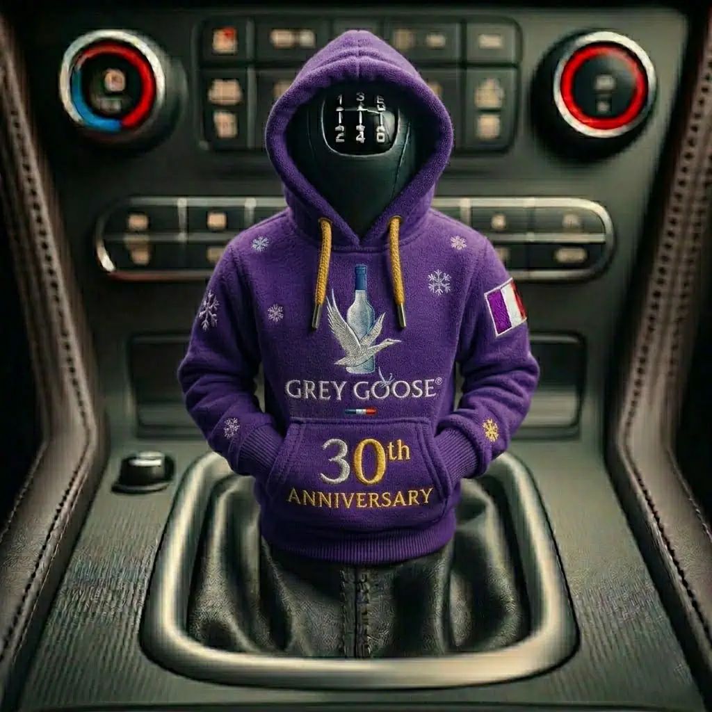 Grey Goose 30th Anniversary Car Gear Shifts Hoodies