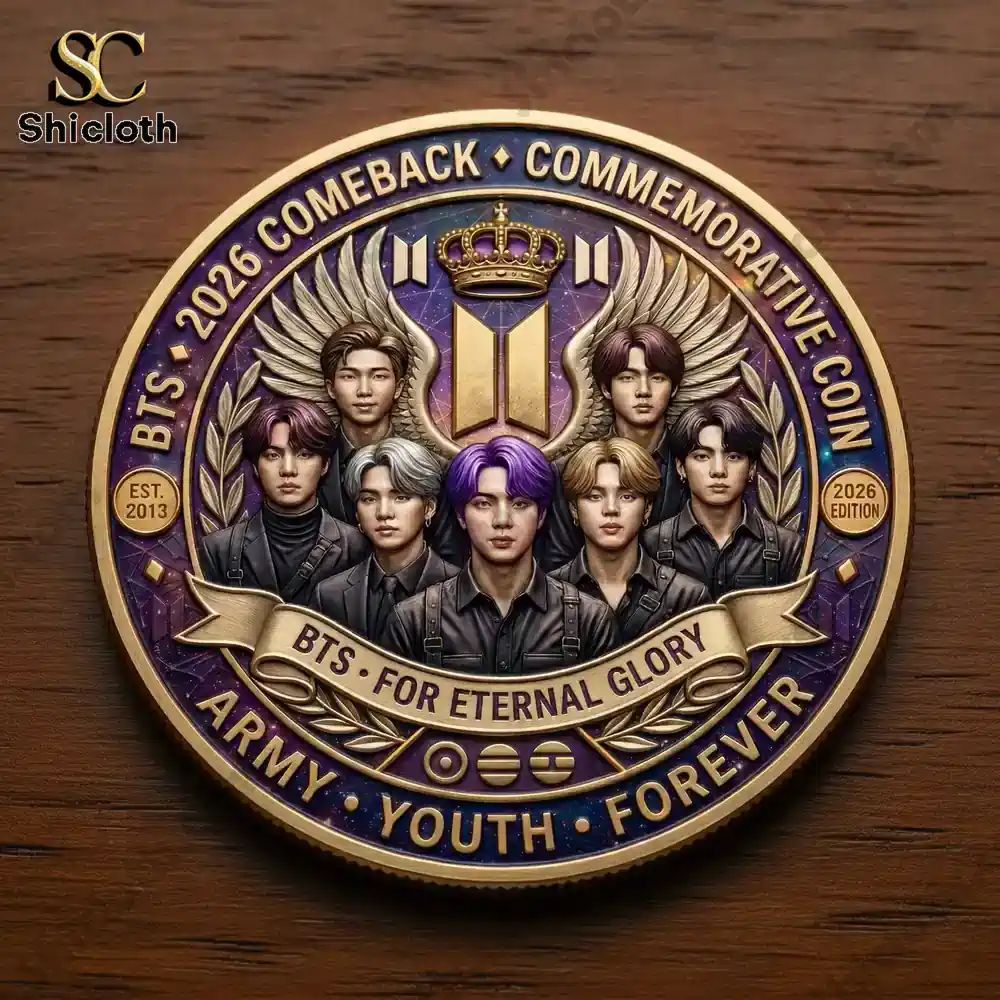 BTS 2026 Comeback Commemorative Coin