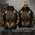 Five Nights at Freddys Chica Mechanical Skeleton Hoodie