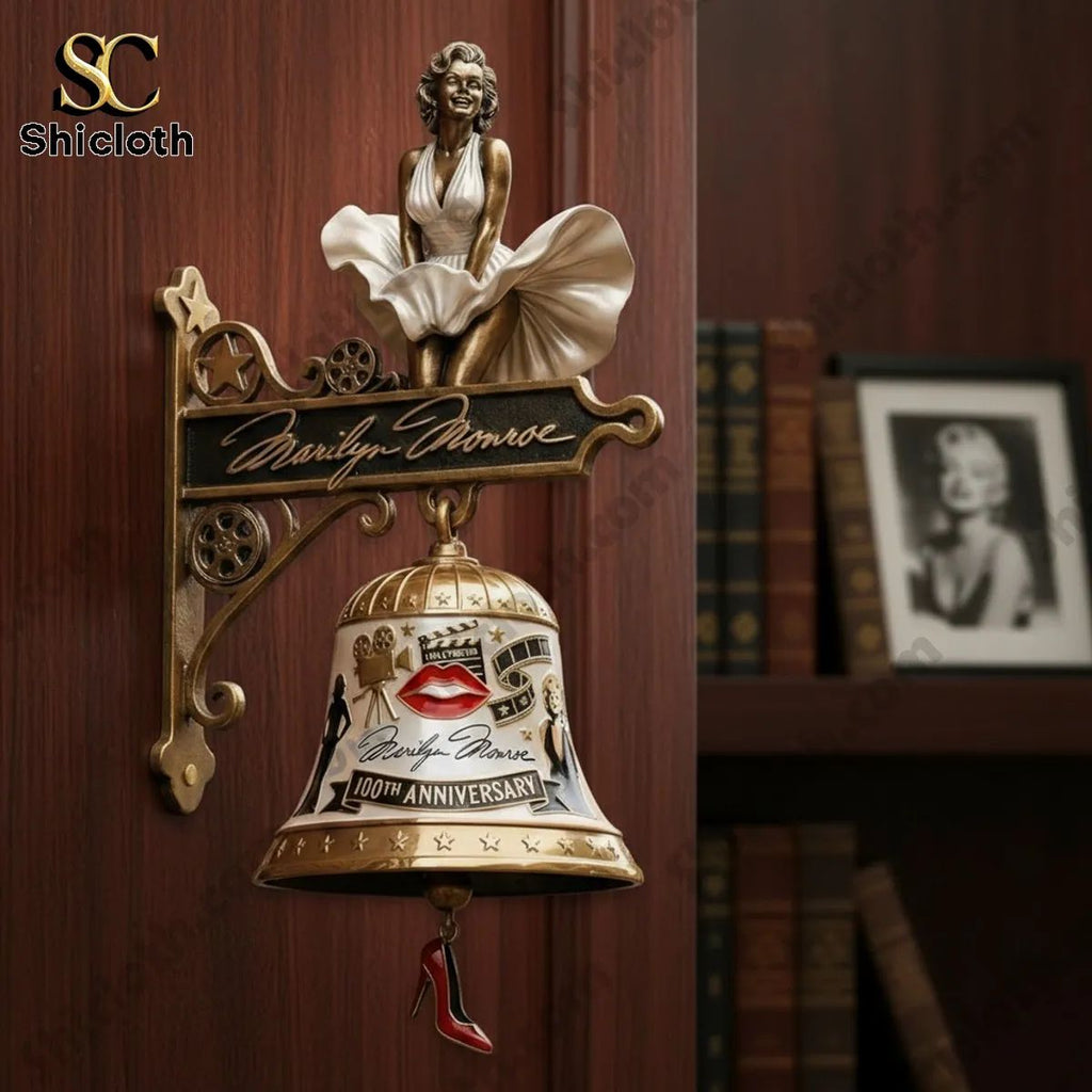 Marilyn Monroe 100th Anniversary 3D Hollywood Decorative Wall Bell