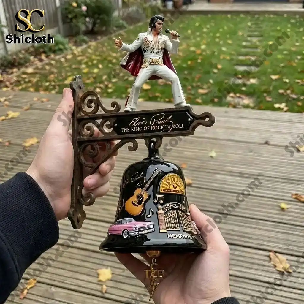 Elvis Presley The King of Rock ‘n’ Roll Collector’s Wall Bell
