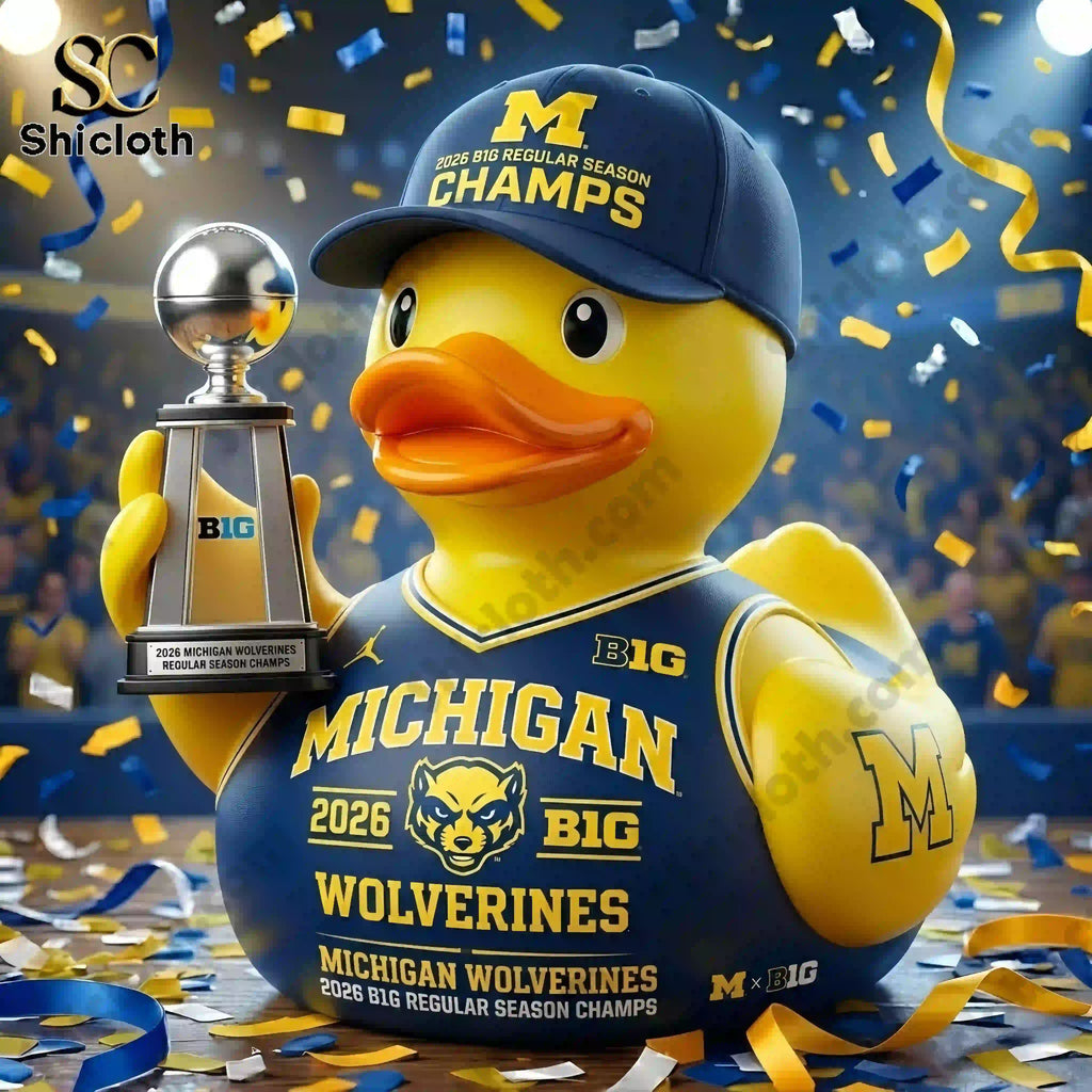 Michigan Wolverines 2026 B1G Regular Season Champs Commemorative Pop Figure Doll