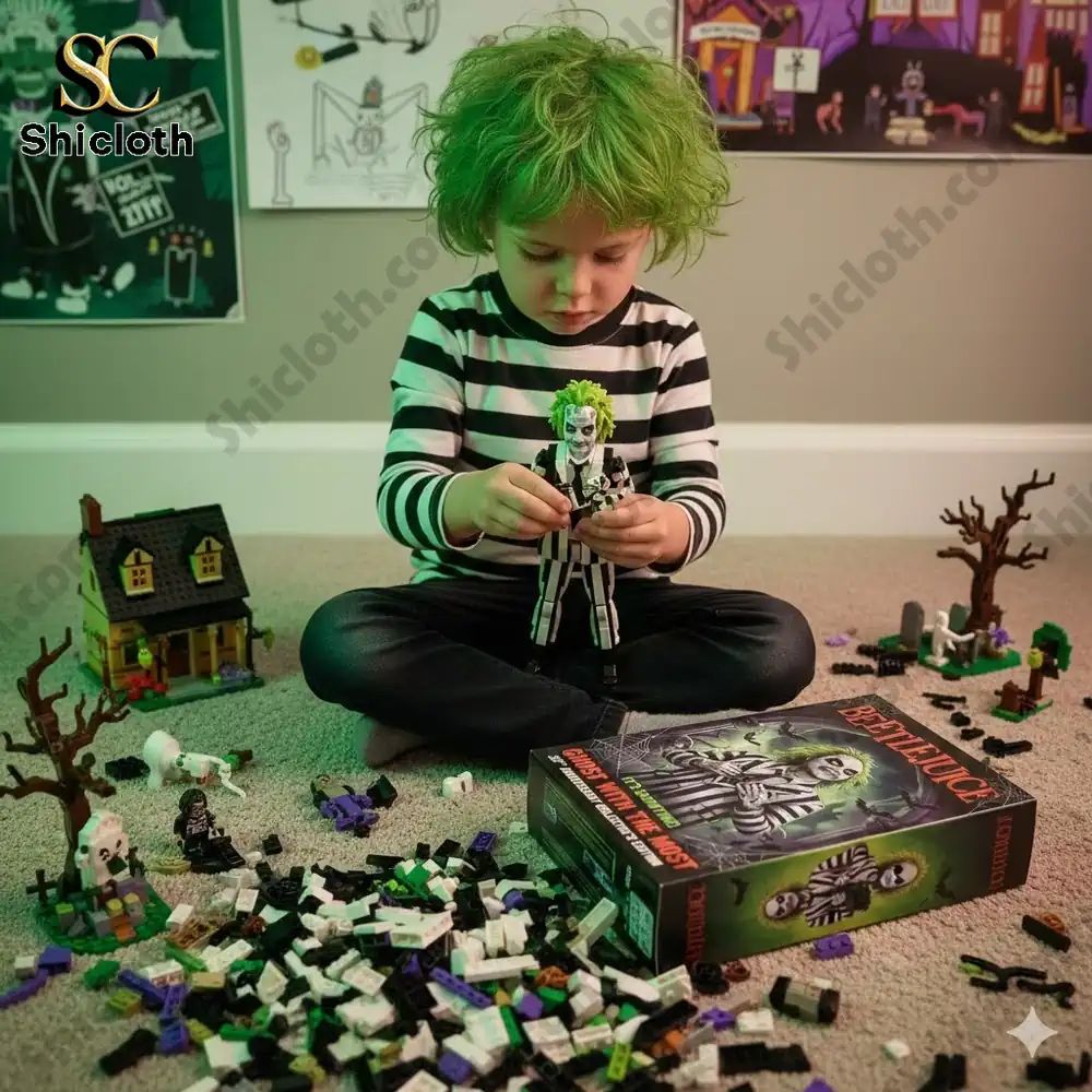 Beetlejuice 38th Anniversary Building Block Set