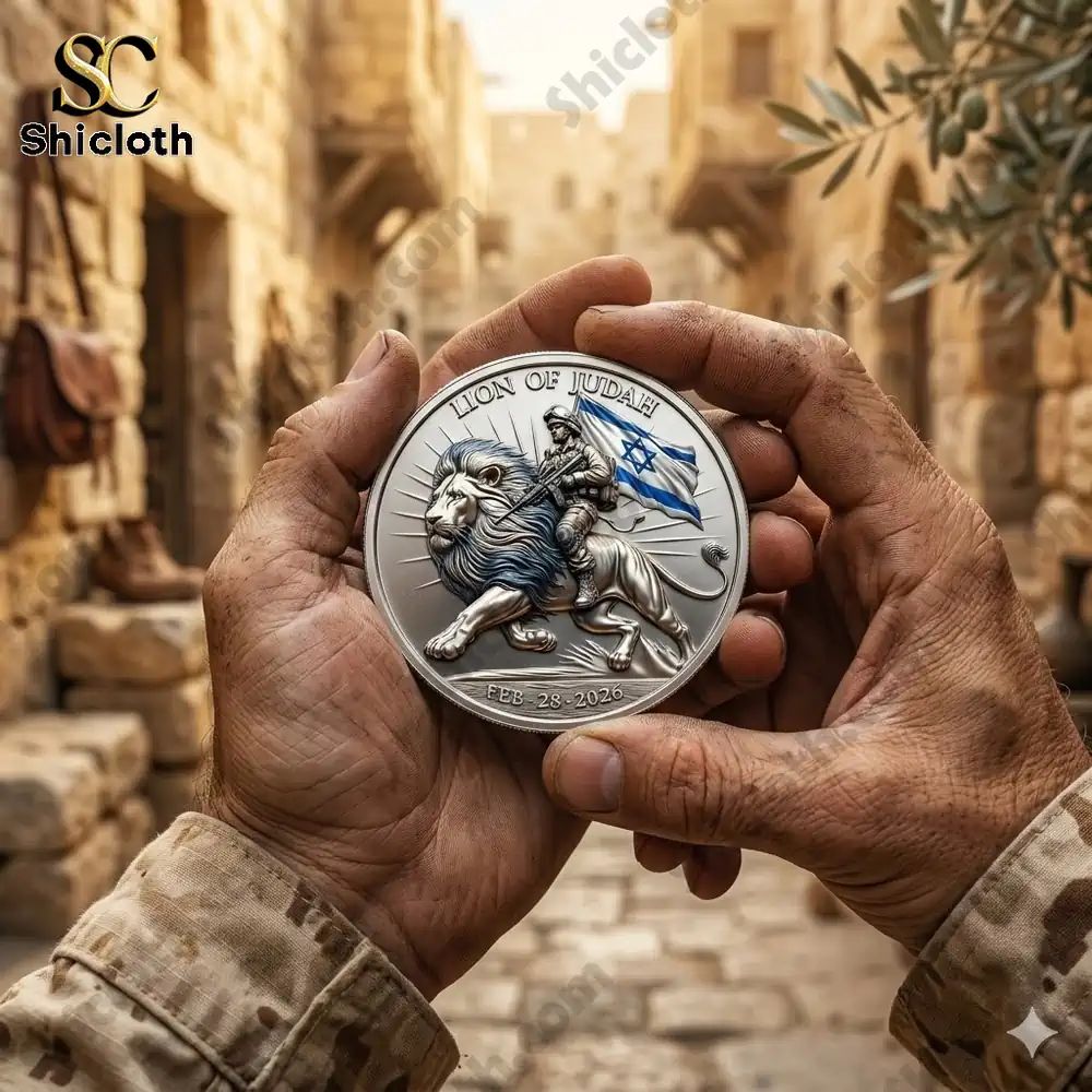 Lion of Judah Faith and Fortitude Commemorative Coin
