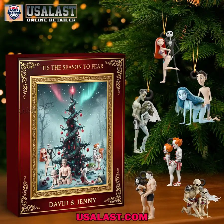 Personalized Spooky Love Christmas Advent Calendar