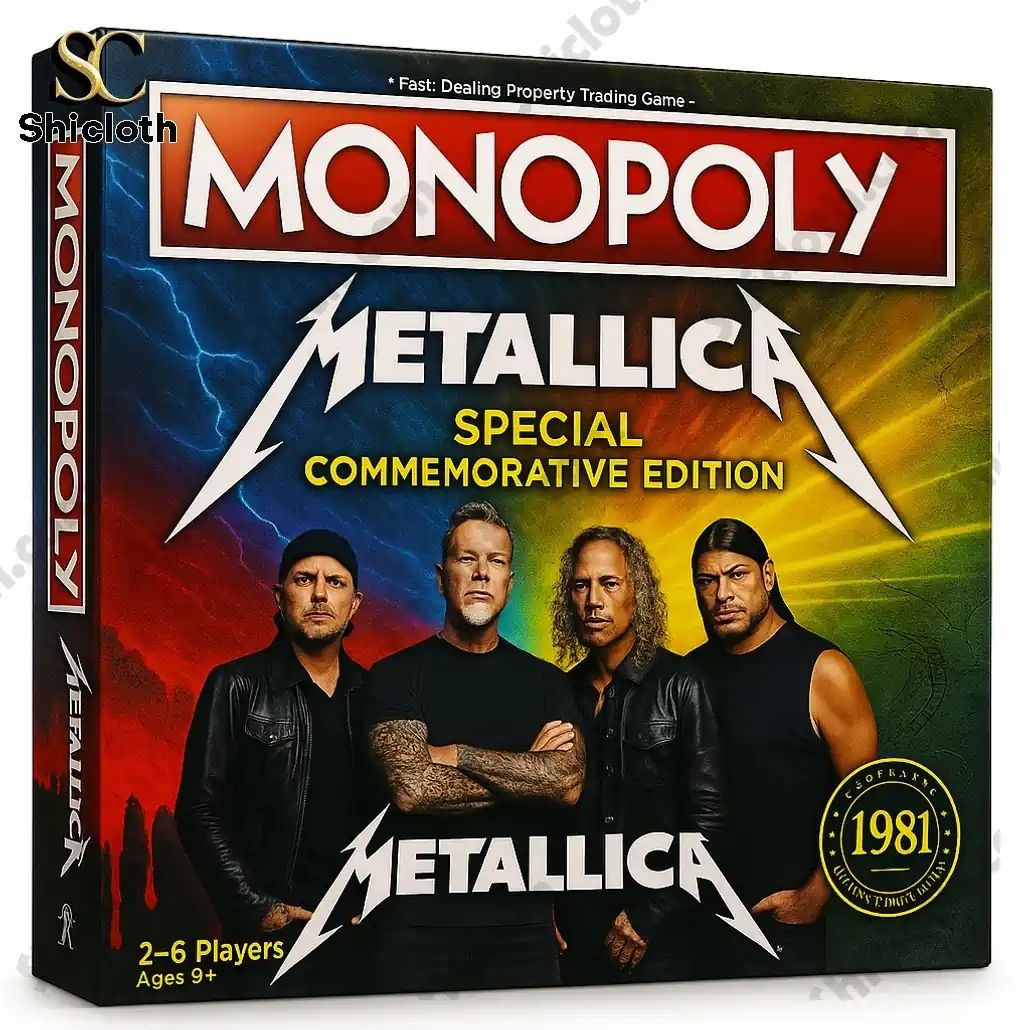 Metallica Special Commemorative Edition Monopoly Board Game 2026
