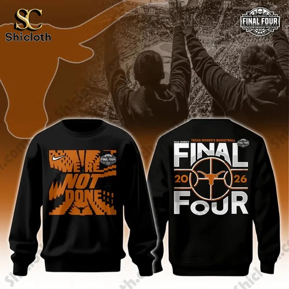 Texas Longhorns 2026 Women’s Basketball Five Four Hoodie Limited Edition