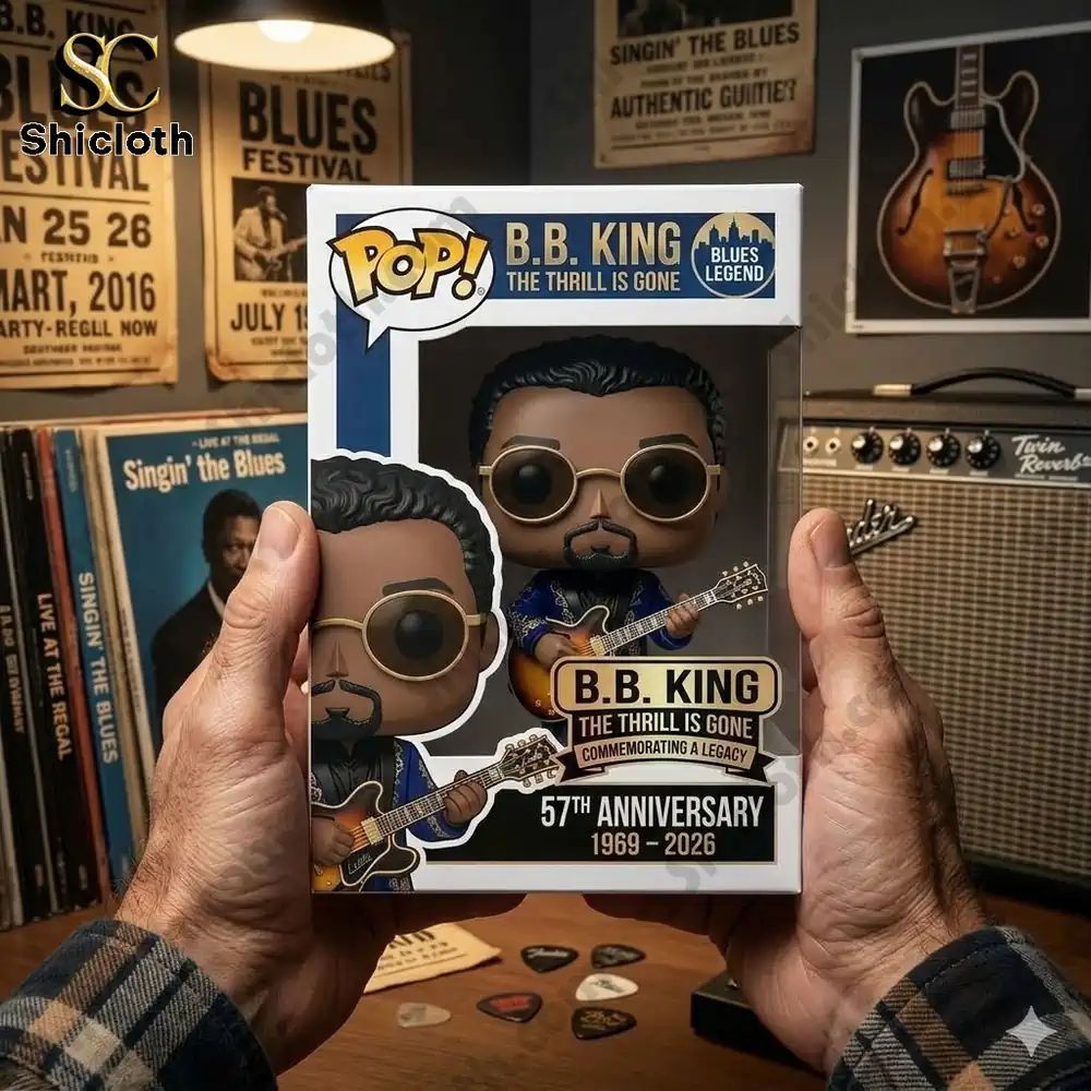 B.B. King The Thrill Is Gone 57th Anniversary Funko Pop! Figure