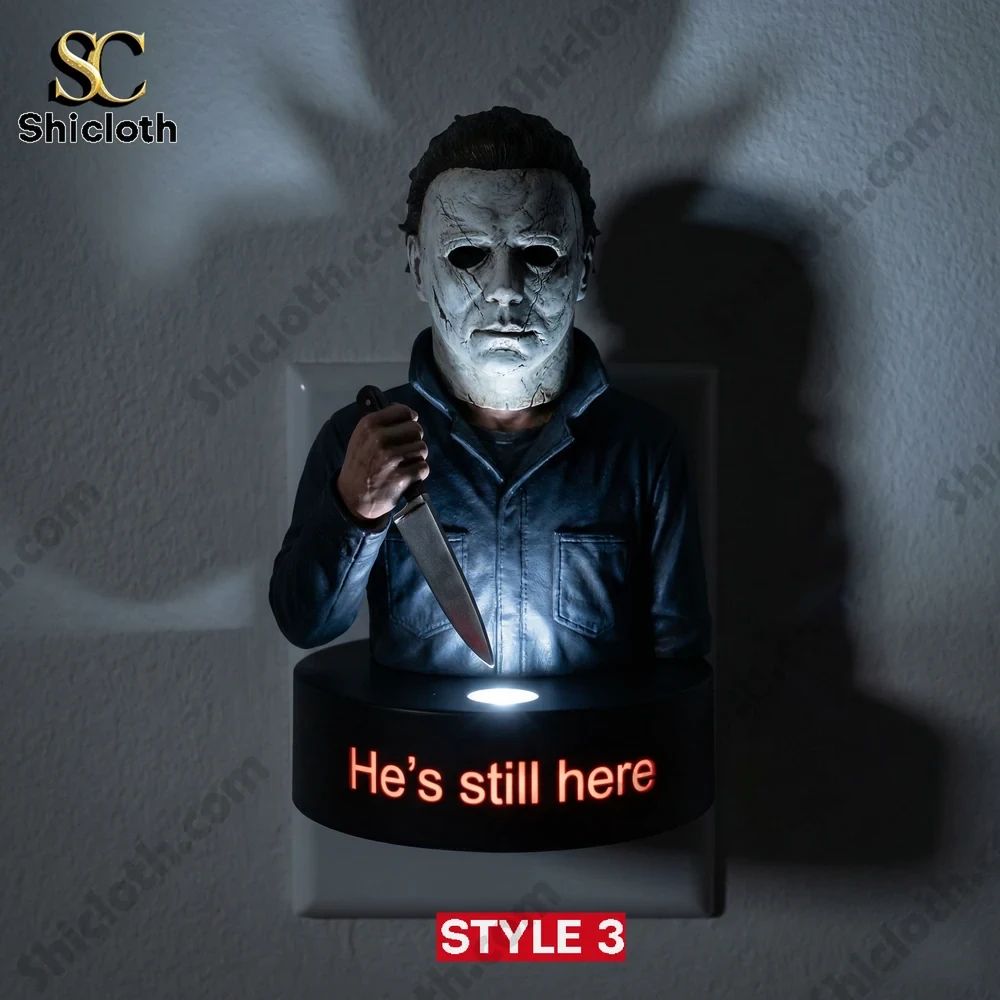 Scream Face Your Fear Horror Night Light Collection