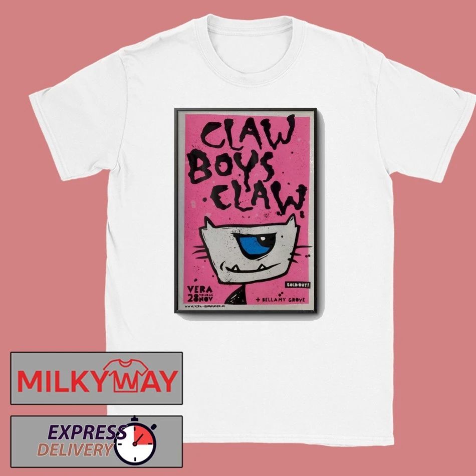 Claw Boys Claw Vera in Groningen NL 11 28 2025 Poster shirt