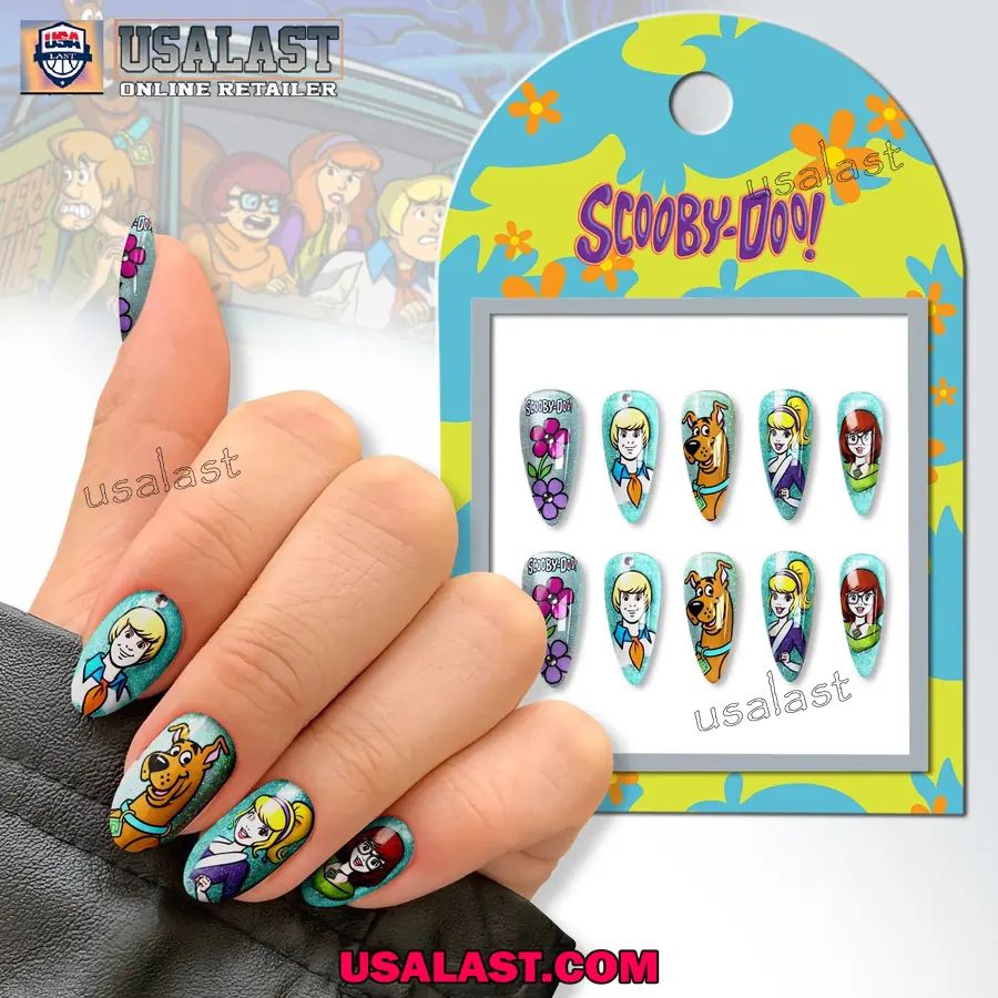 Scooby Doo Custom Acrylic Nails Box Set