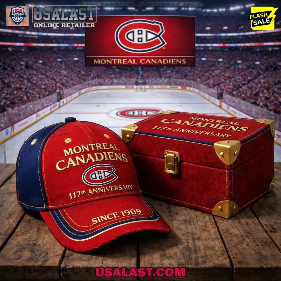 Montreal Canadiens 117th Anniversary 1909-2026 Classic Cap