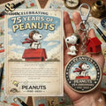 Peanuts 75th Anniversary Keychain