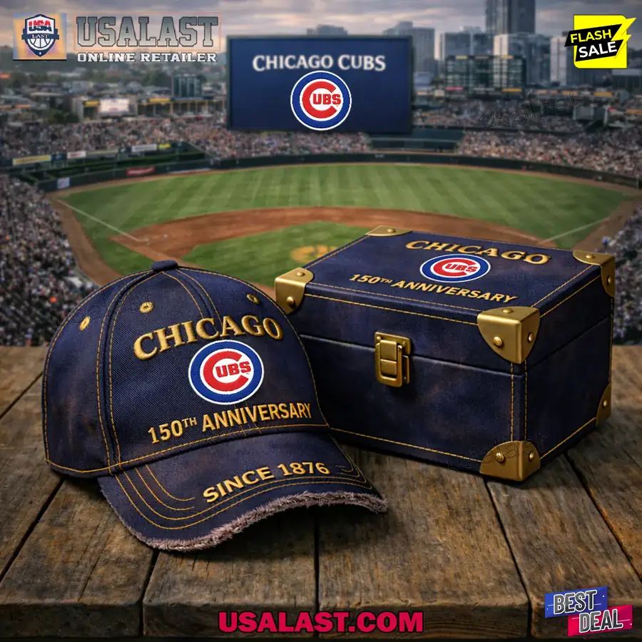 Chicago Cubs 150th Anniversary 1876-2026 Classic Cap