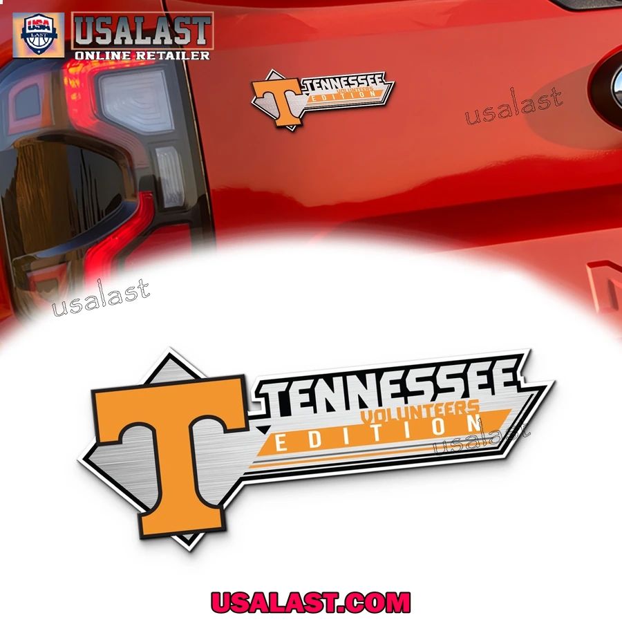 Tennessee Volunteers Edition 3D Car Badge Sticker