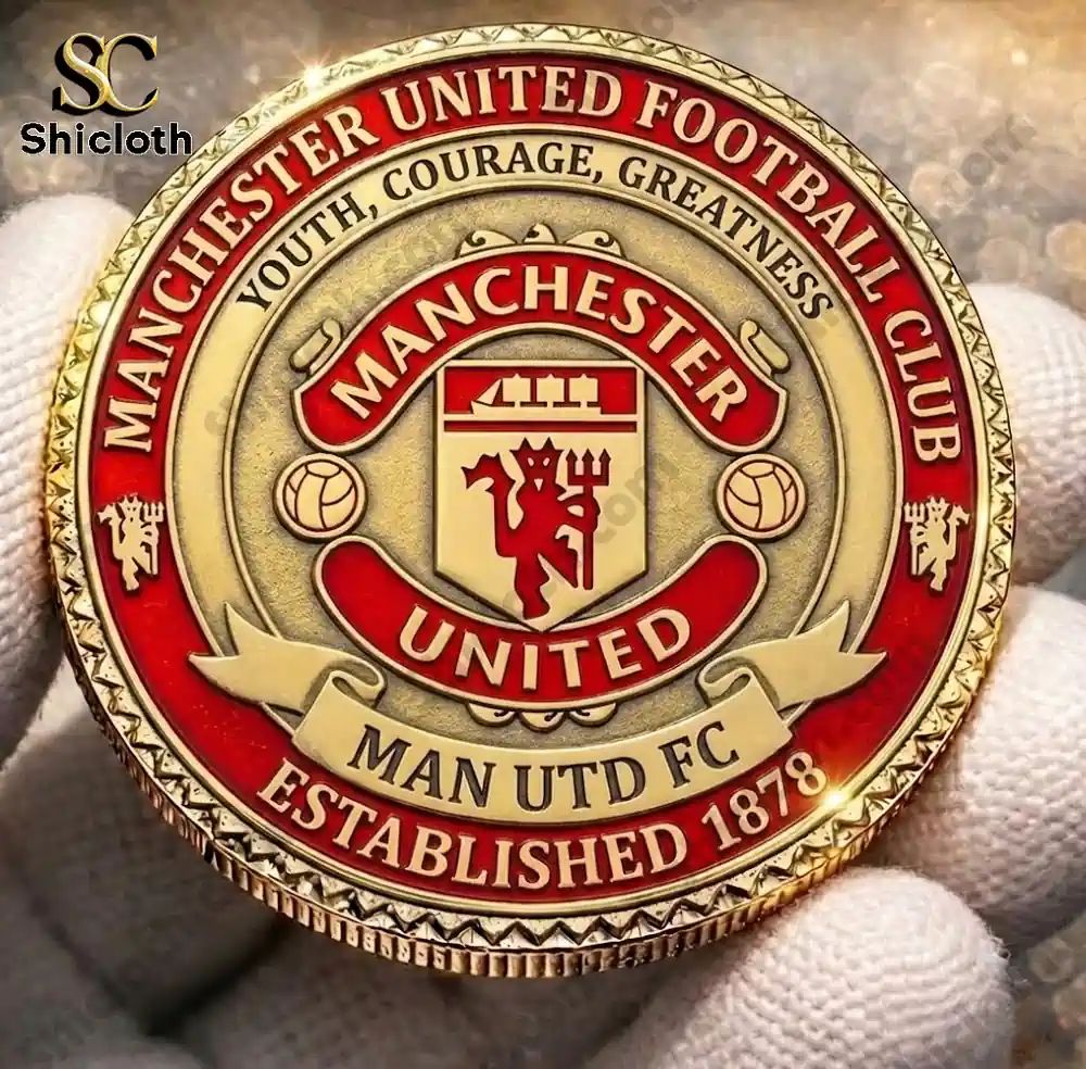 M.U The Red Devil Legacy Commemorative Coin