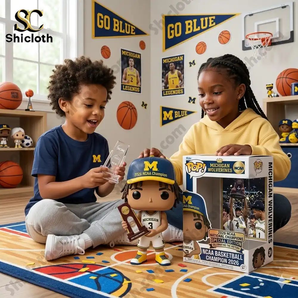 2026 NCAA Champions Michigan Wolverines Pop! Figure