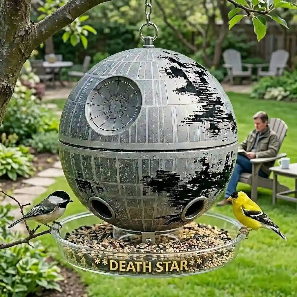 Death Star Bird Feeder Pop Figure