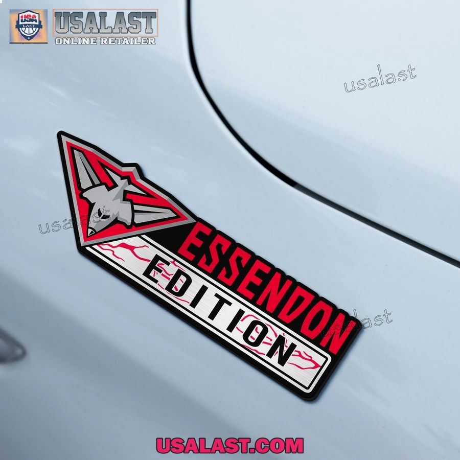 Essendon Bombers Edition Custom 3D Car Badge Sticker