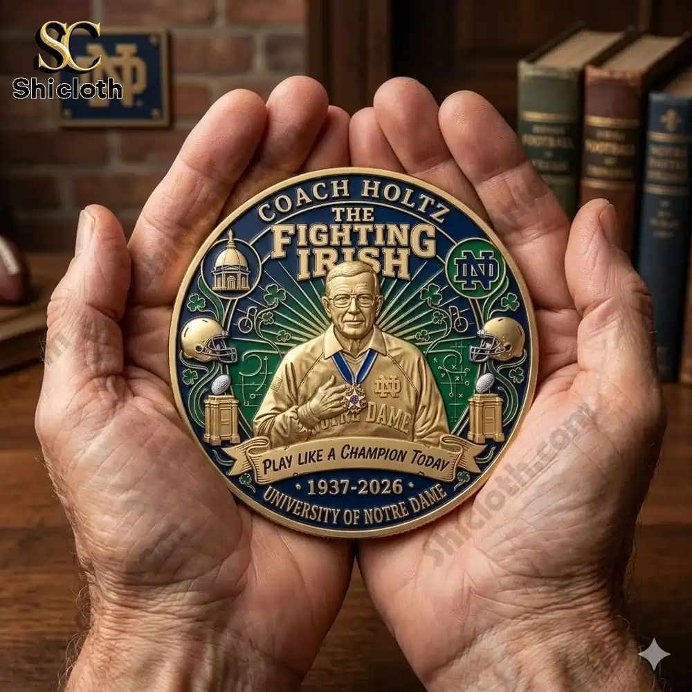 Notre Dame Fighting Irish Lou Holtz Commemorative Coin