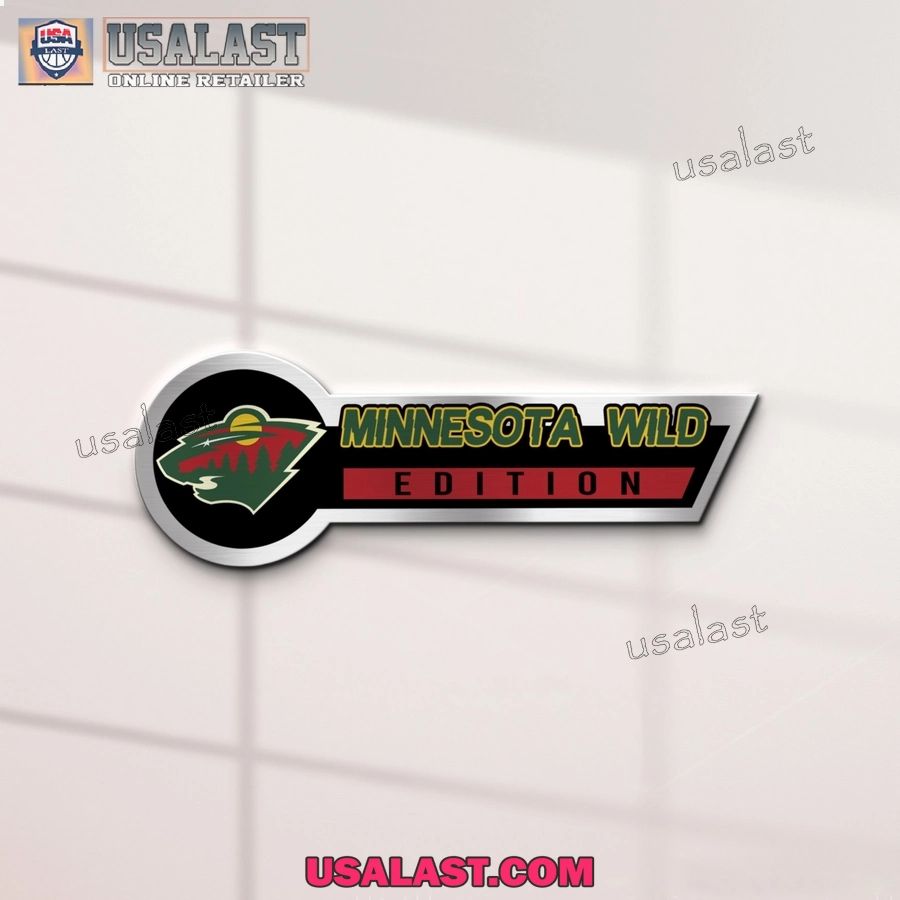 Minnesota Wild Edition 3D Engraved Car Name Emblem