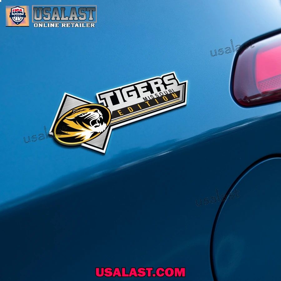Missouri Tigers Edition 3D Car Badge Sticker