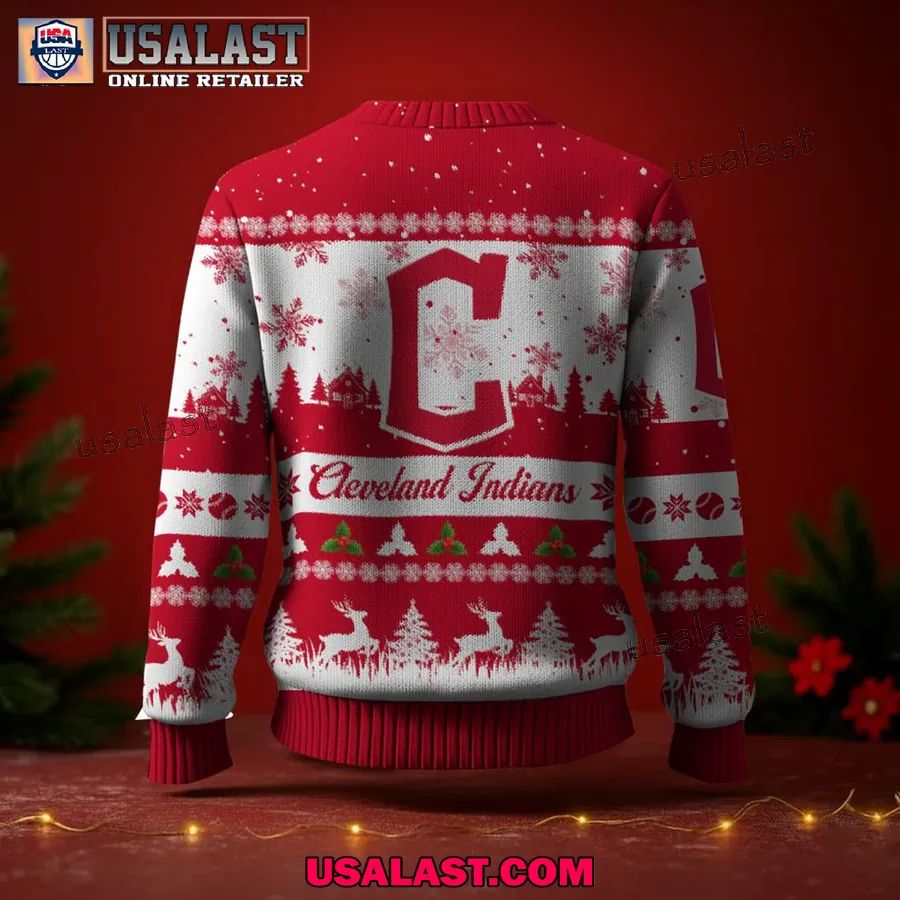 Cleveland Guardians Ugly Christmas Sweater Jumper