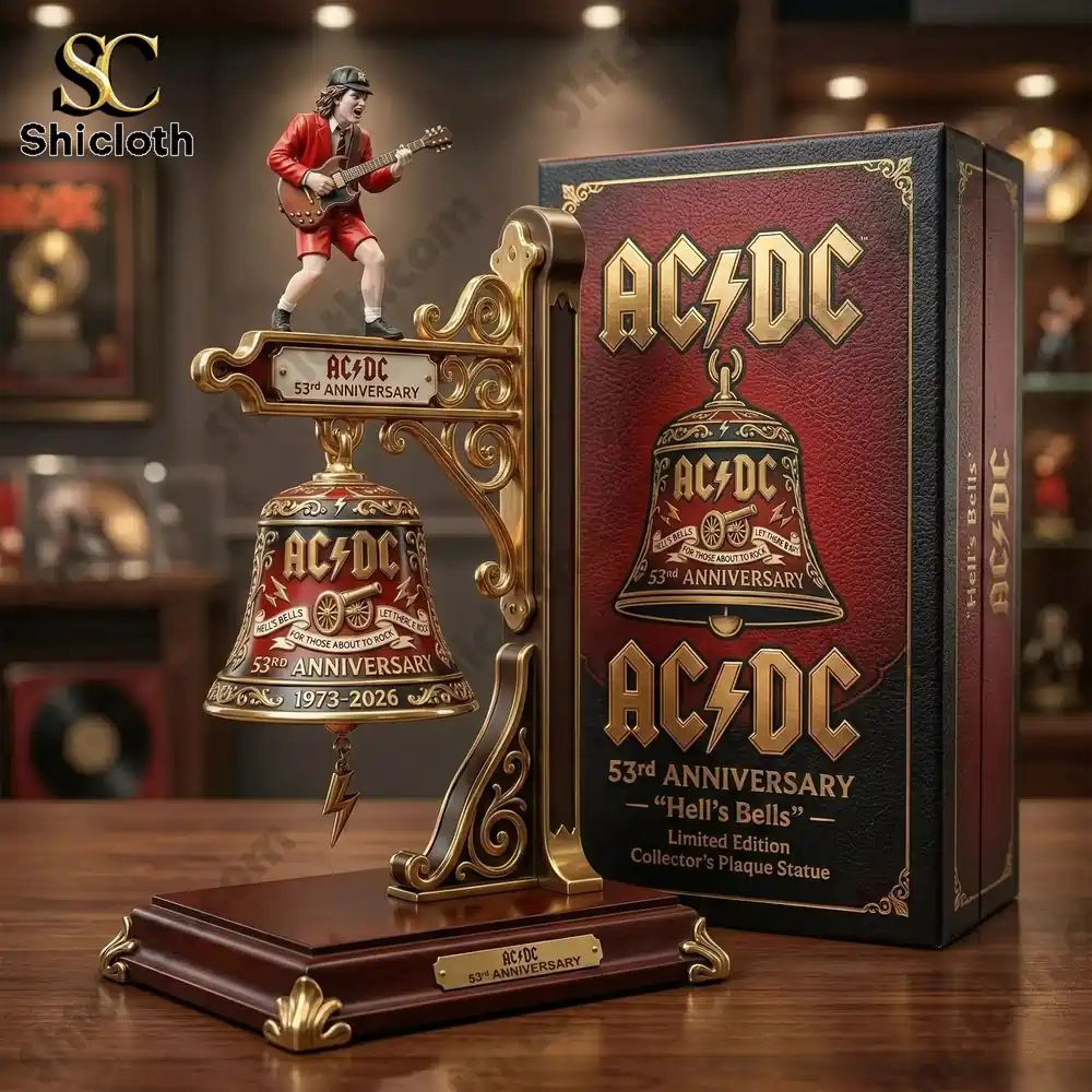 ACDC 53rd Anniversary Custom Wall Bell