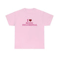 unny t-Shirt | I heart | I Love Being Delusional | 90s Aesthetic | Funny Quote tshirt, I Love Personalized Gift, Gift For...