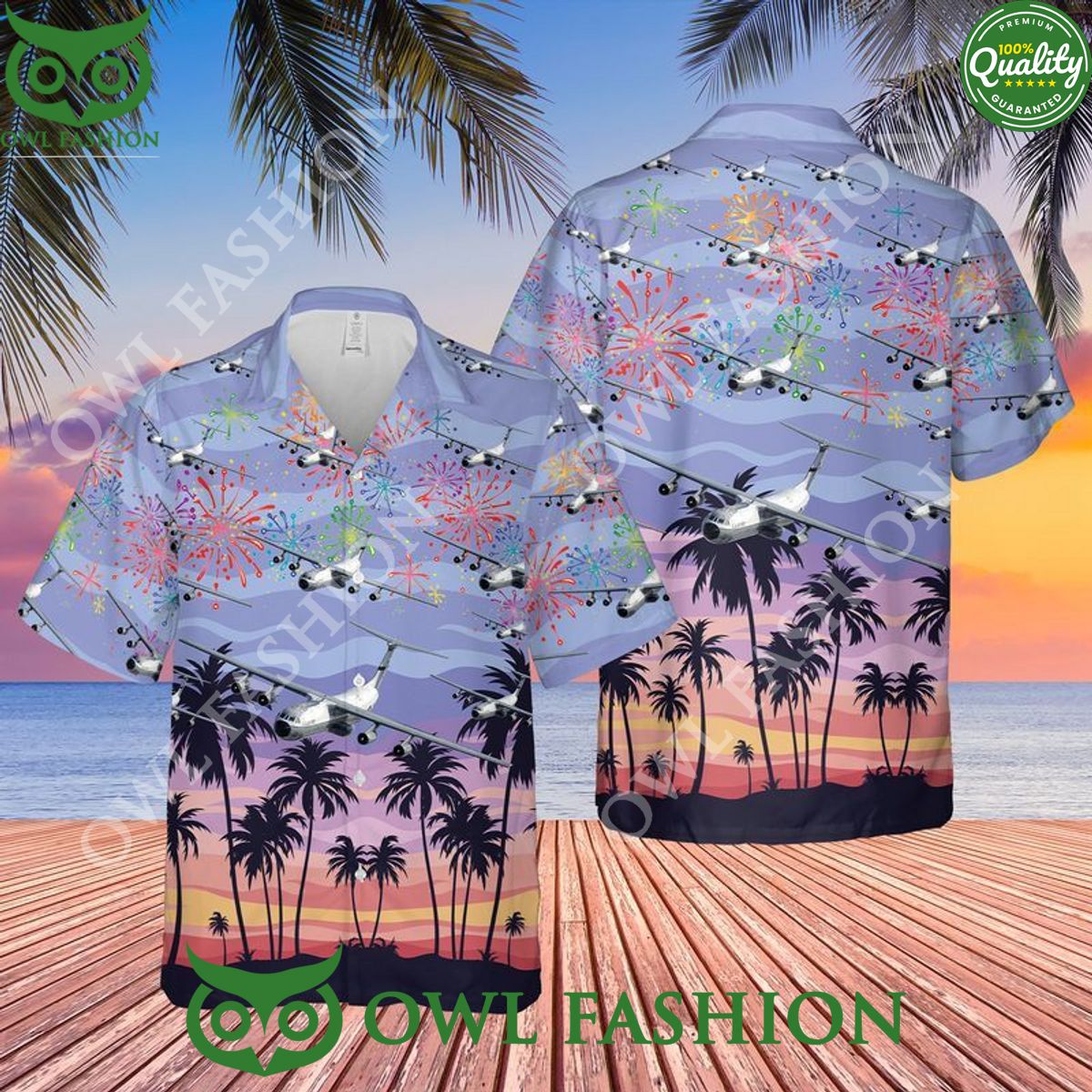 Us Air Force Hanoi Taxi Lockheed C141 Starlifter 4Th Of July Trendy Hawaiian Shirt