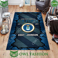 US Air Force Military Veteran Rugs Carpet Living Room Custom Name