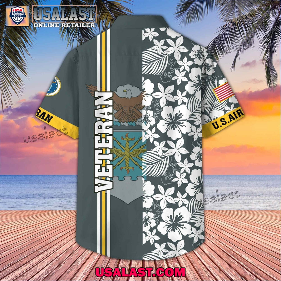 US Air Force Veterans Memorial Day Hawaiian Shirt