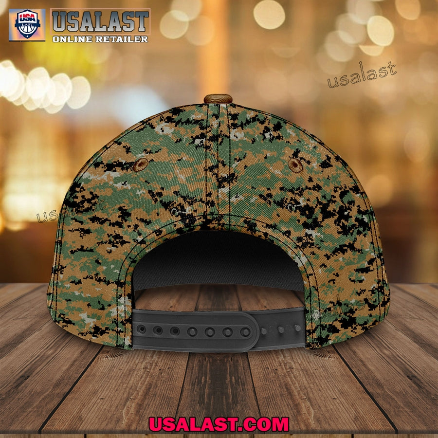 US Marine Corps Camo Green Classic Cap