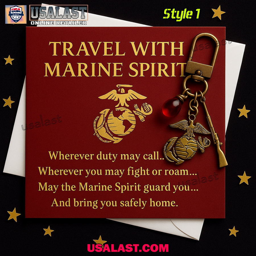 Us Military Custom Multi Charm Keychain