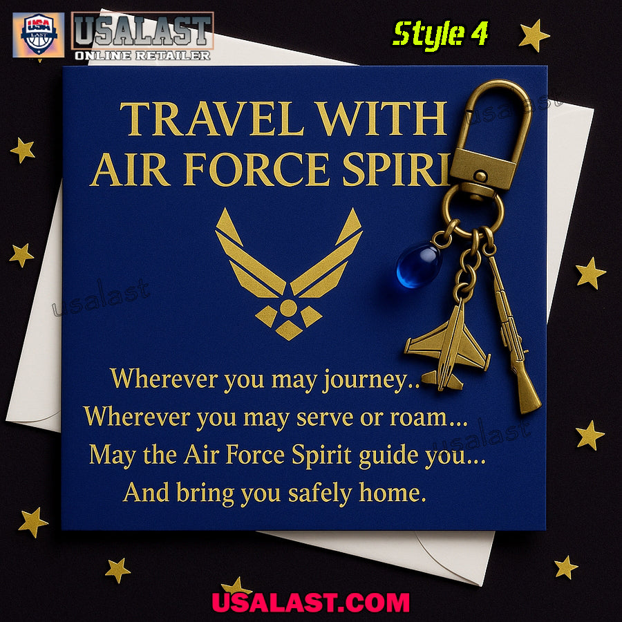 Us Military Custom Multi Charm Keychain