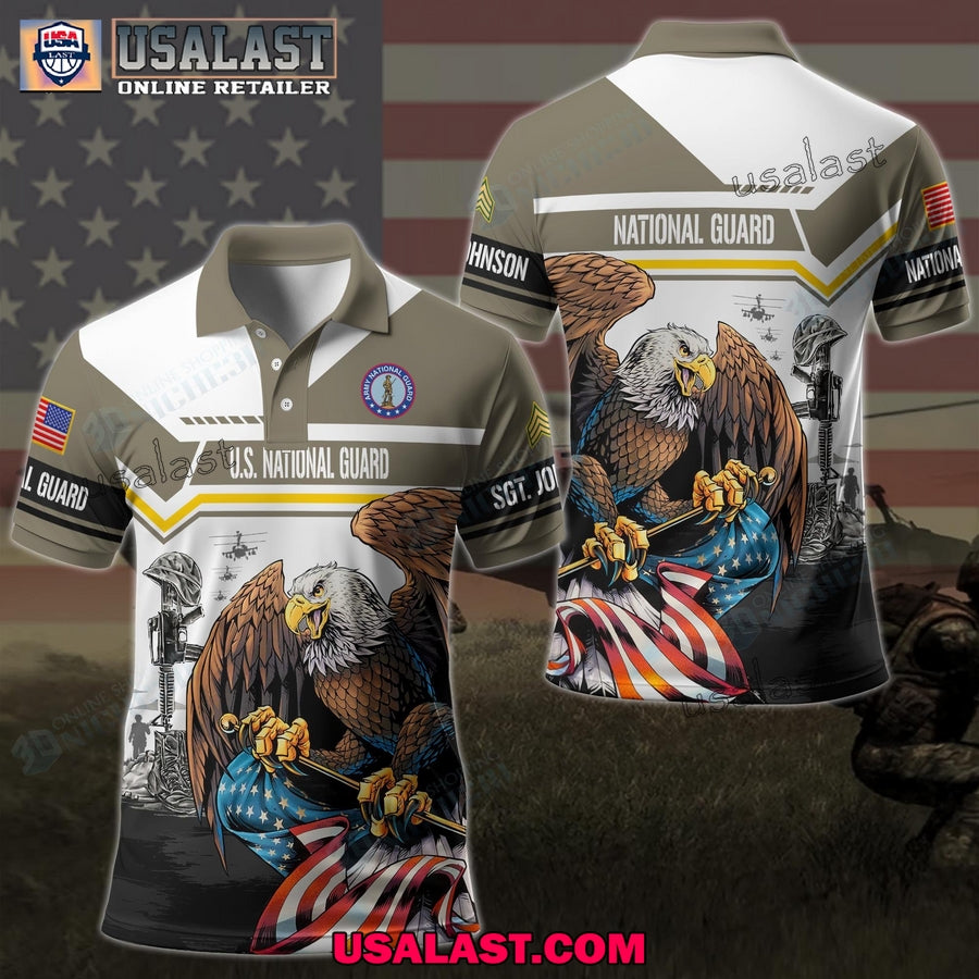 US National Guard Veterans Hawaiian Shirts, Polo Shirt, T-shirt, Hoodie And Sweatshirt