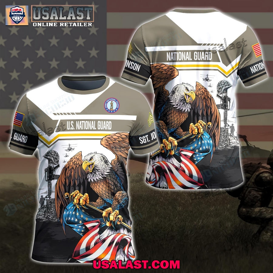 US National Guard Veterans Hawaiian Shirts, Polo Shirt, T-shirt, Hoodie And Sweatshirt