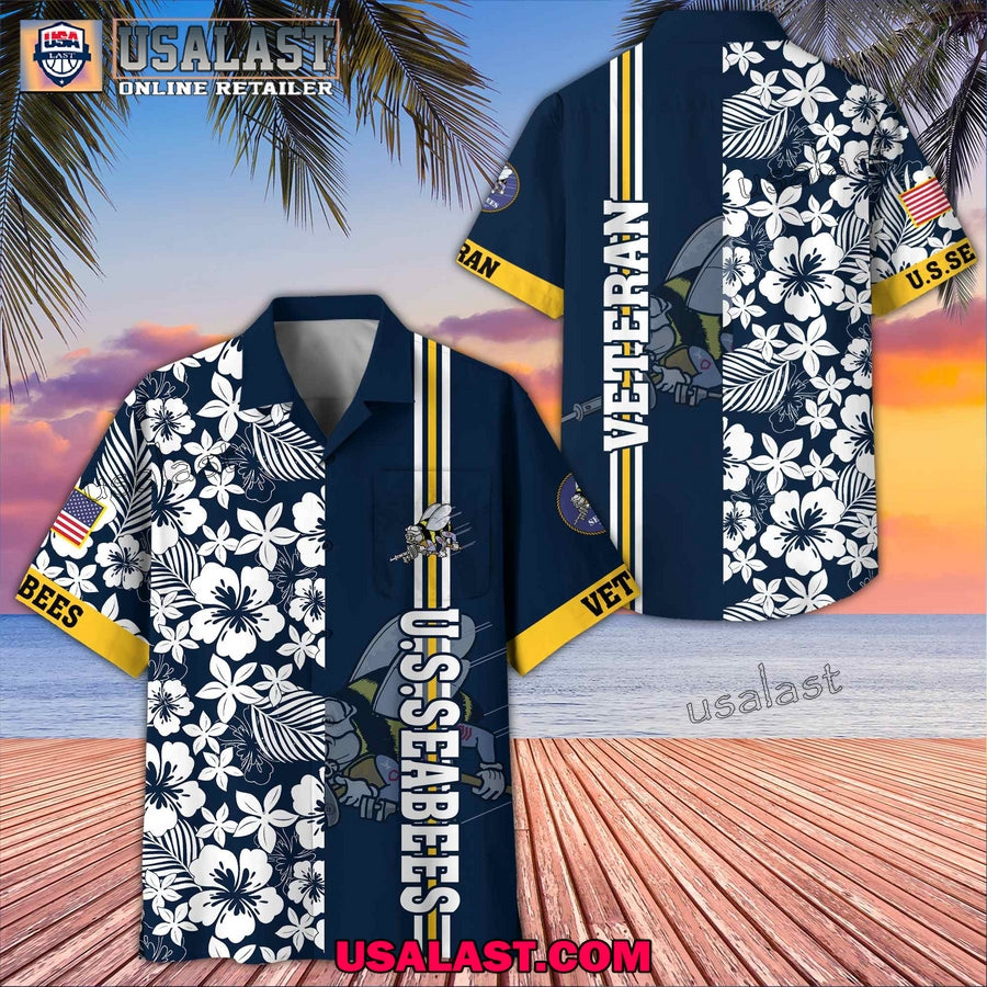 US Seabees Veterans Memorial Day Hawaiian Shirt