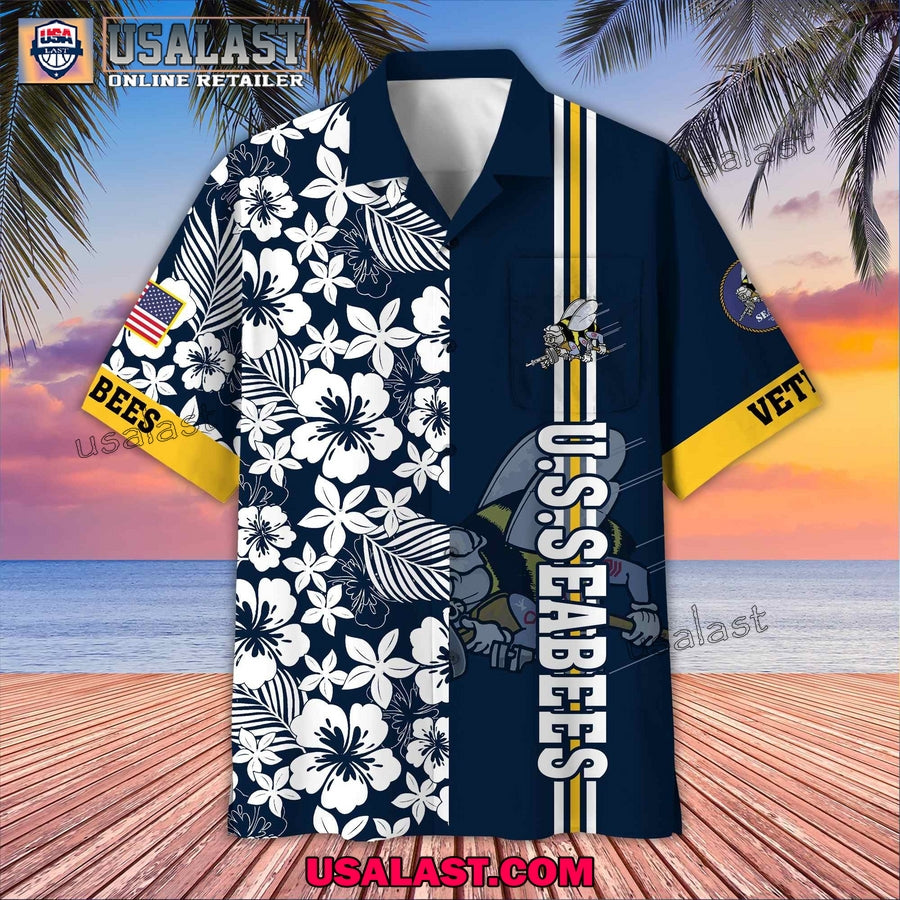 US Seabees Veterans Memorial Day Hawaiian Shirt