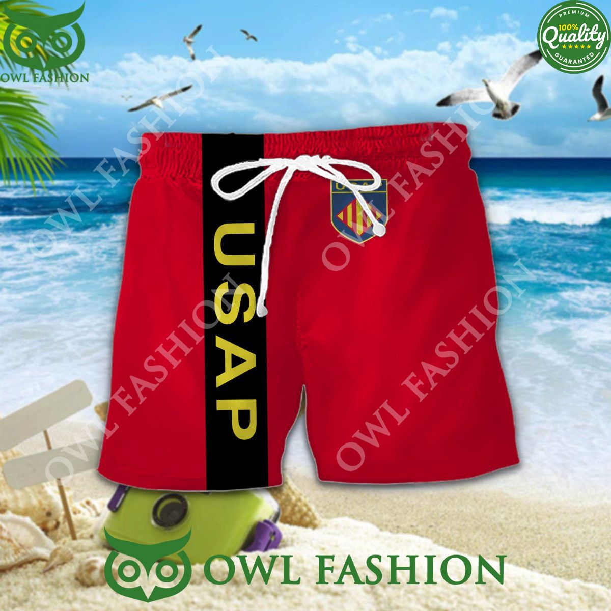 USA Perpignan Rugby Champion Top 14 France Hawaiian Shirt