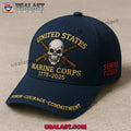 USMC Skull 250th Anniversary Classic Cap